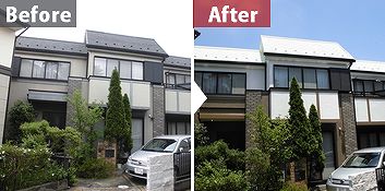外壁・屋根塗装リフォーム事例